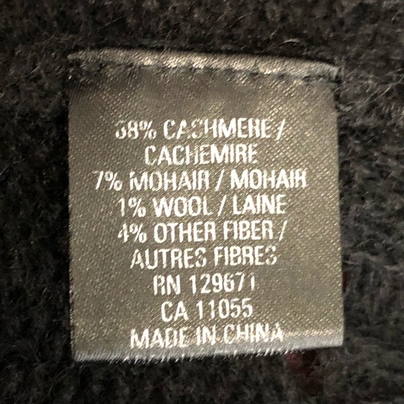 Skull Cashmere black sweater - Picture 6 of 9